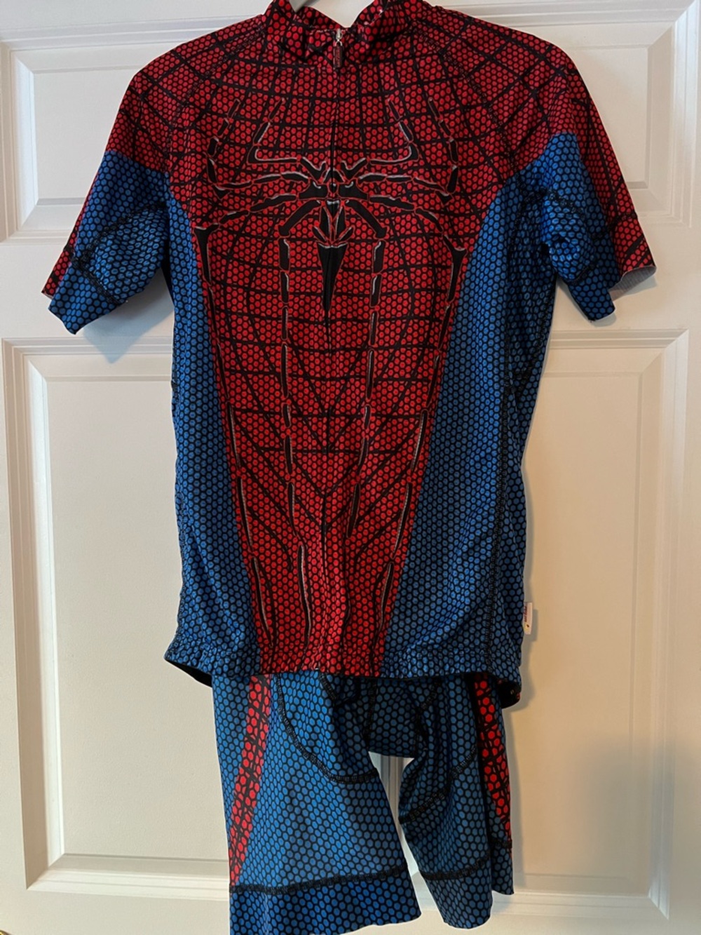 Spider-Man themed Trisuit with bibs